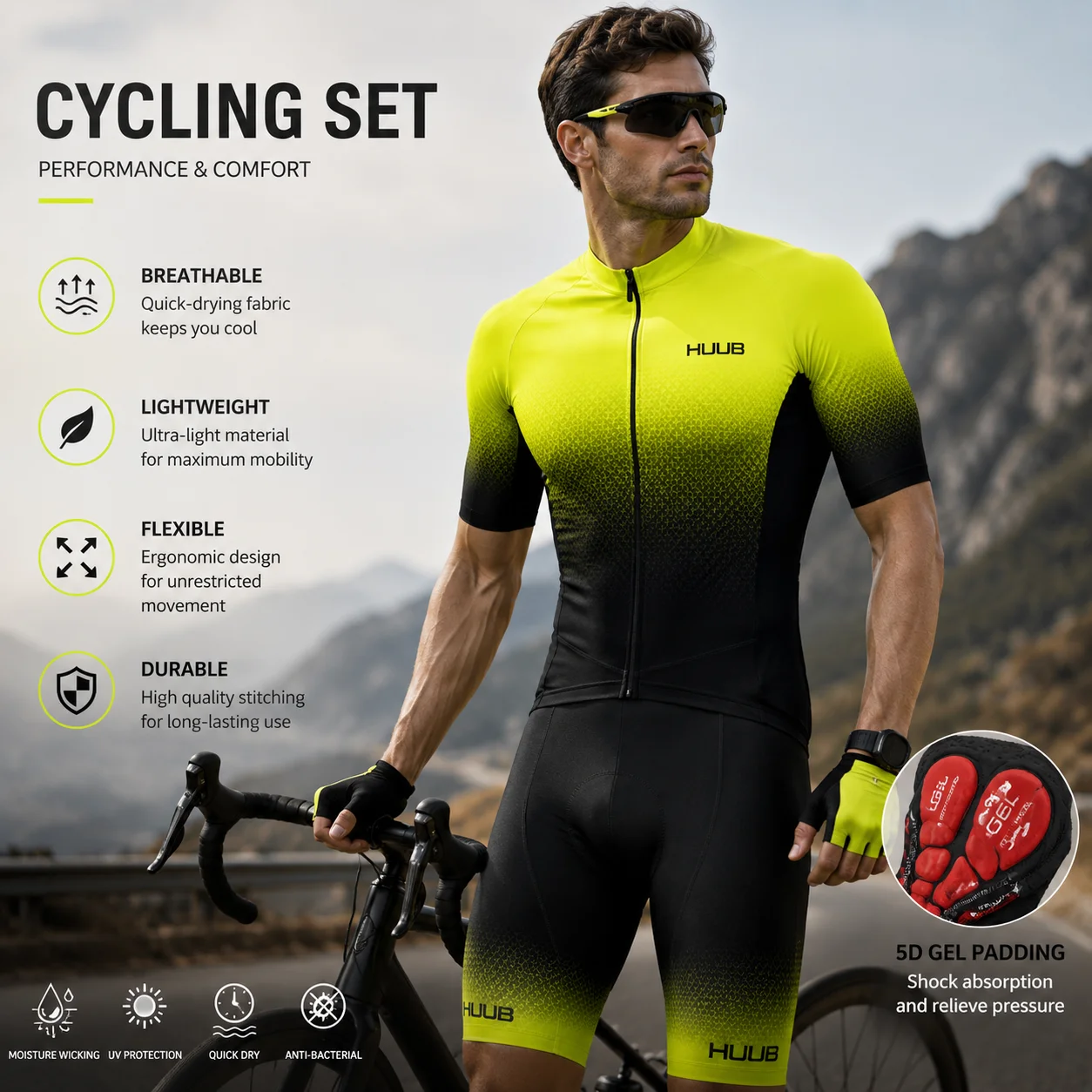 Pro Team 2026 Cycling Jersey Set Summer Cycling Clothing Bike Clothes Uniform Maillot Ropa Ciclismo Man Cycling Bicycle Suit
Pro Team 2026 Cycling Jersey Set Summer Cycling Clothing Bike Clothes Uniform Maillot Ropa Ciclismo Man Cycling Bicycle Suit