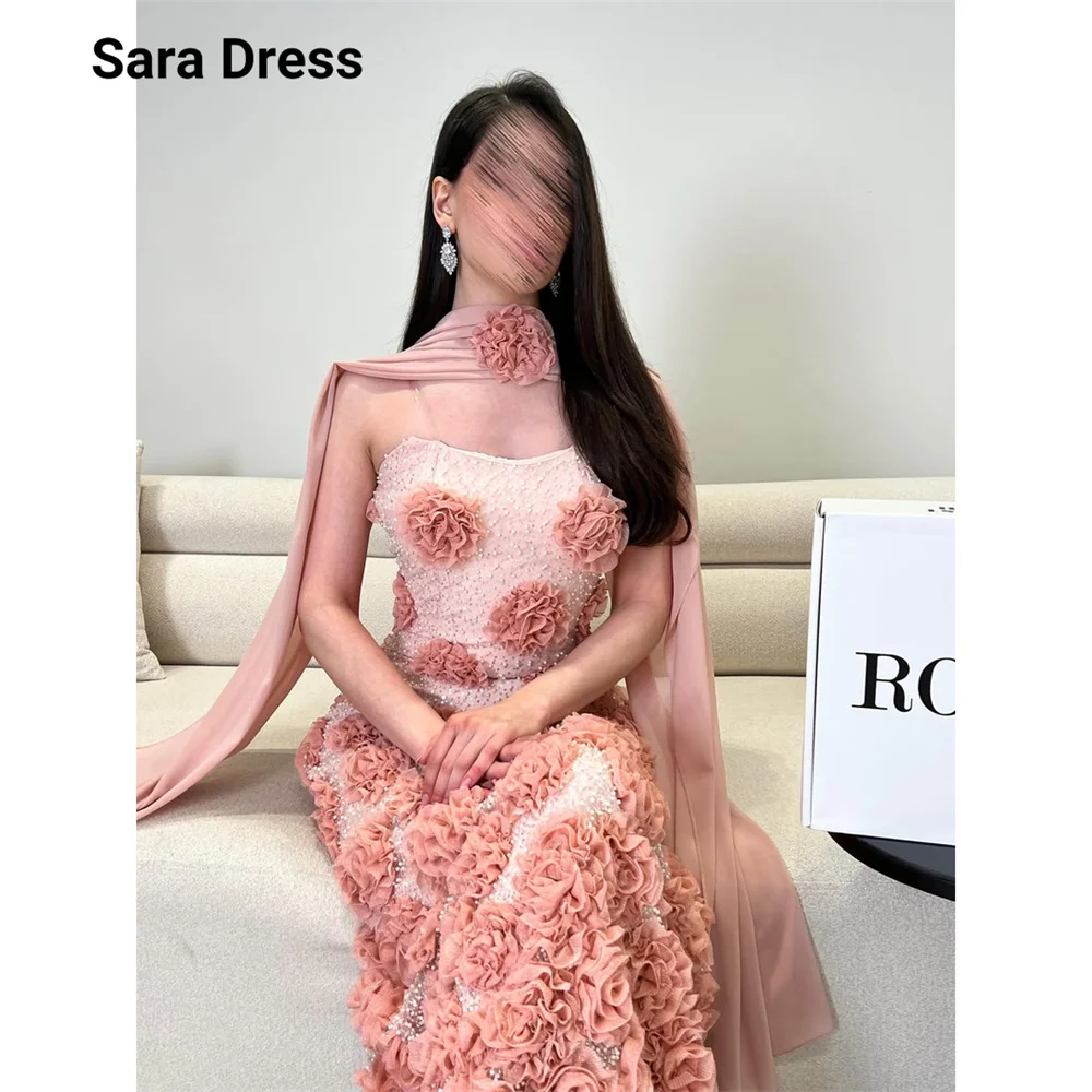 Sara Custom Lace Fishtail Flower Off-shoulder Women's Ball Gown Dresses Elegant Long Party Dresses for Luxury Party Gala Dress
Sara Custom Lace Fishtail Flower Off-shoulder Women's Ball Gown Dresses Elegant Long Party Dresses for Luxury Party Gala Dress
