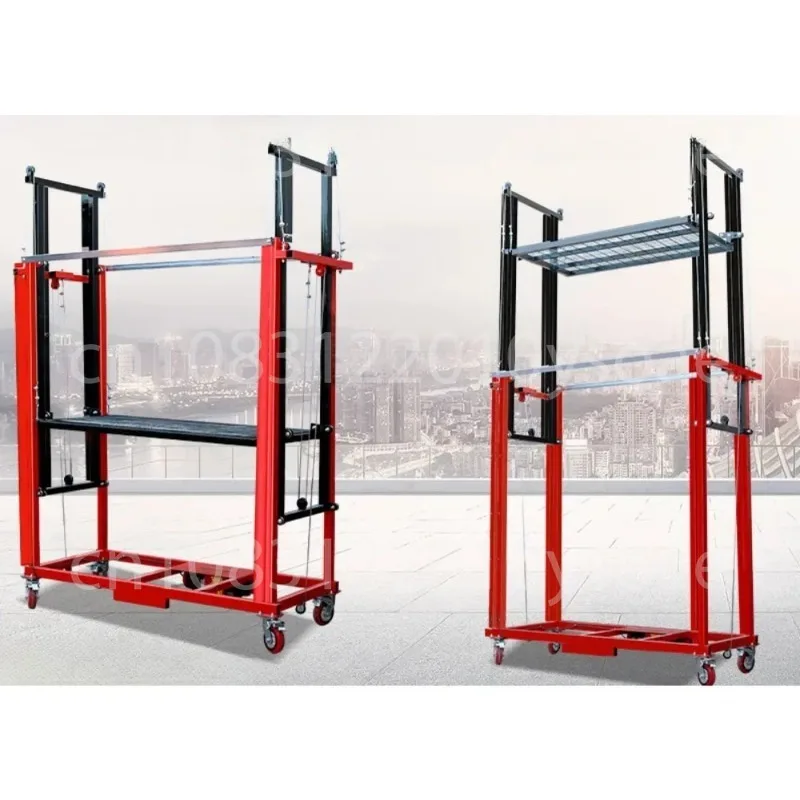 Electric scaffolding remote control hoist folding small lifting platform for home decoration site
Electric scaffolding remote control hoist folding small lifting platform for home decoration site