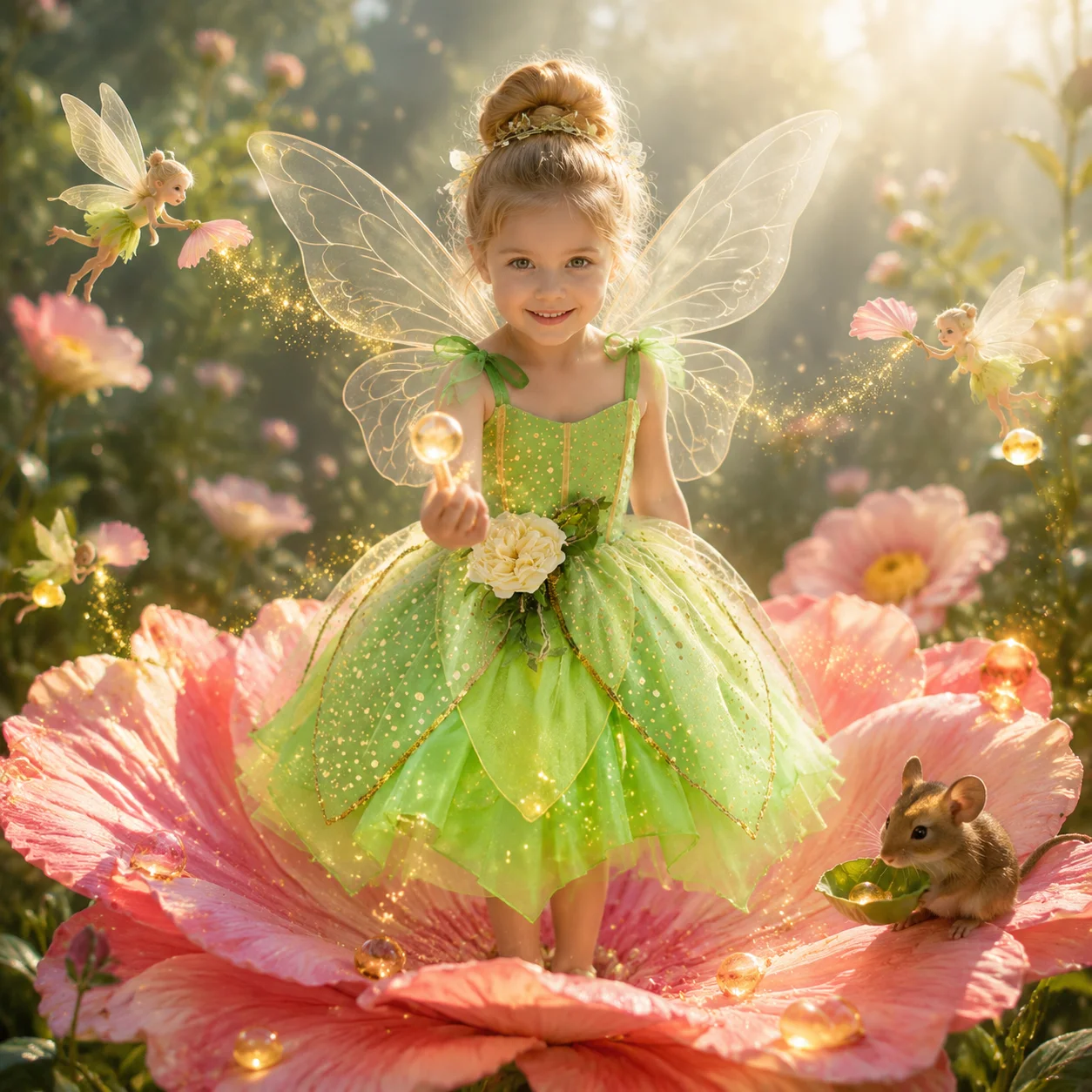 TinkerBell Fairy Costume for Girls Flower Dress Birthday Party Carnival Christmas Outfit Toddler Kids Fancy Vestido 2-8Y
TinkerBell Fairy Costume for Girls Flower Dress Birthday Party Carnival Christmas Outfit Toddler Kids Fancy Vestido 2-8Y