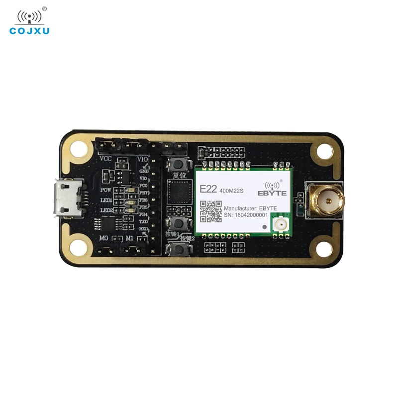 Плата для тестирования соответствует стандарту SPI SMD, модуль LoRa, стандартное промышленное производство, совместимое с E07/E30/E220/E32/E22
Плата для тестирования соответствует стандарту SPI SMD, модуль LoRa, стандартное промышленное производство, совместимое с E07/E30/E220/E32/E22