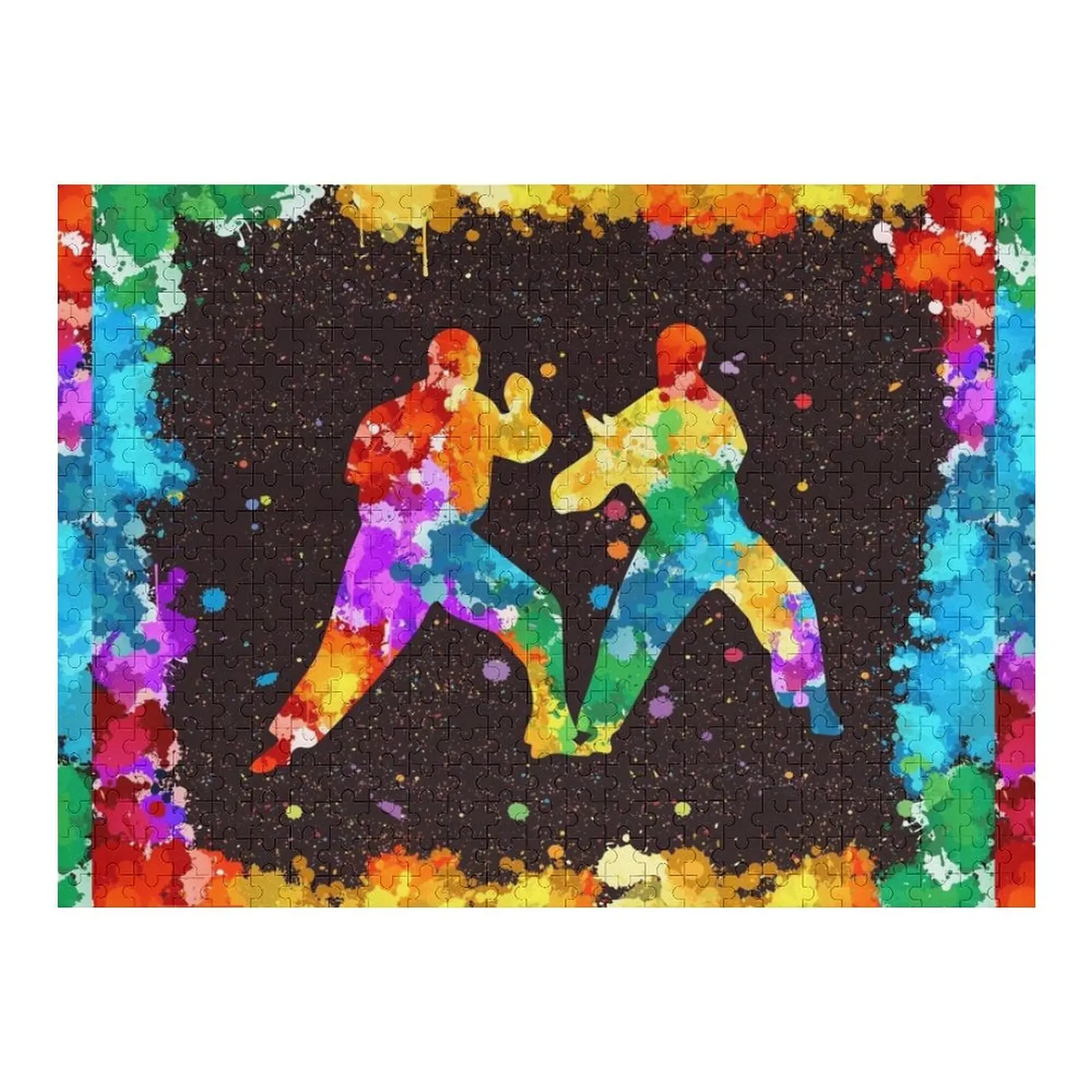 Джиу-джитсу, художественная акварельная игра-головоломка, детская деревянная подарочная головоломка на заказ
Джиу-джитсу, художественная акварельная игра-головоломка, детская деревянная подарочная головоломка на заказ