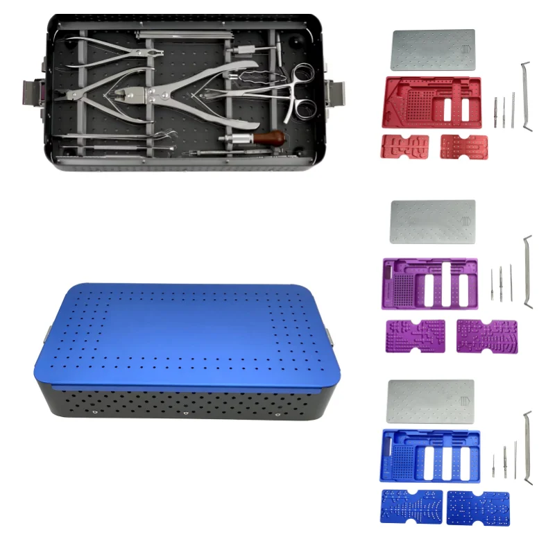 Orthopedic Mini Fragment Instruments Set Locking Plate Screw Implant for Finger Palm Bone
Orthopedic Mini Fragment Instruments Set Locking Plate Screw Implant for Finger Palm Bone