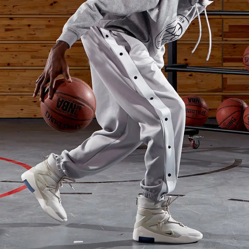 Men's Spor Side-Buttoned Loose Fit Baskeall Pants Summer Leisure Trousers with Elastic Waisand for Elementary School St...
Men's Spor Side-Buttoned Loose Fit Baskeall Pants Summer Leisure Trousers with Elastic Waisand for Elementary School St...