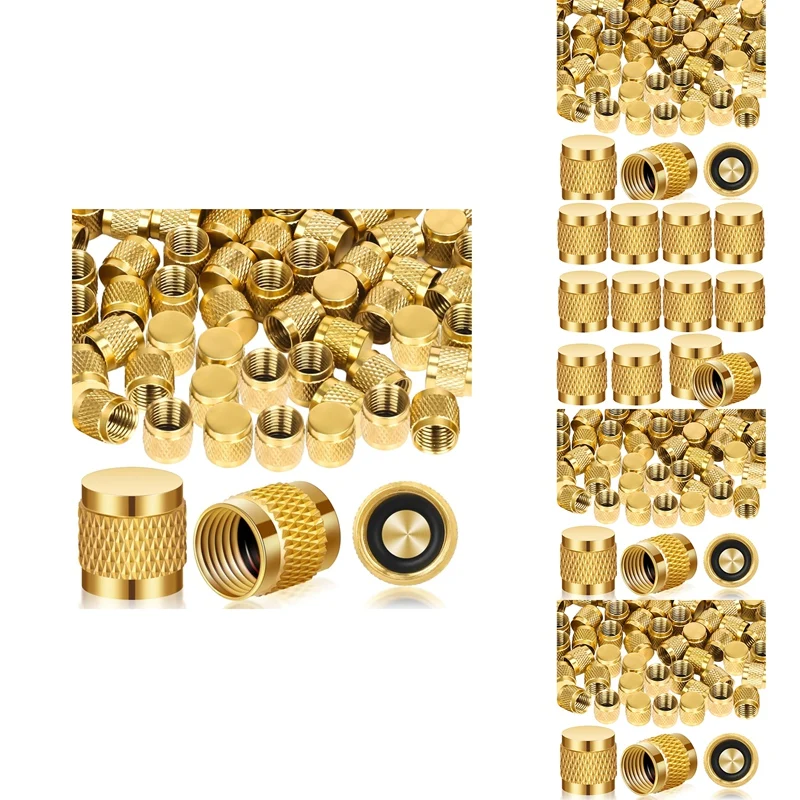 1/4 Flare Cover, Round Brass With Neoprene O-Ring Seal, HVAC Valve Cover, Refrigerant Lock Cover, HVAC Lock Cover-Retail
1/4 Flare Cover, Round Brass With Neoprene O-Ring Seal, HVAC Valve Cover, Refrigerant Lock Cover, HVAC Lock Cover-Retail