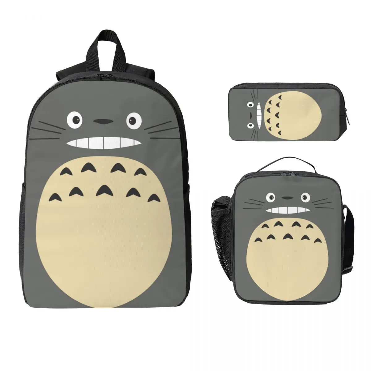 3Pcs Anime My Nighbor School bags Set for Boy Girl Pencil Boxes Backpack Sets with Lunch Box For School Students Daypack
3Pcs Anime My Nighbor School bags Set for Boy Girl Pencil Boxes Backpack Sets with Lunch Box For School Students Daypack