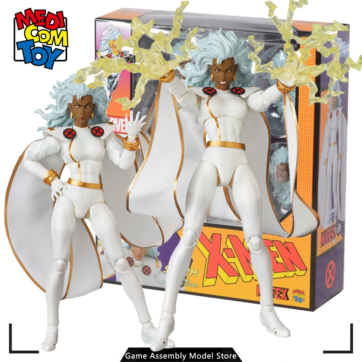 MAFEX Original Genuine Assembly Model Kit No.177 Universe Storm Comic Ver. Movie Character Action Figure Toy Gift for Fans 150mm
MAFEX Original Genuine Assembly Model Kit No.177 Universe Storm Comic Ver. Movie Character Action Figure Toy Gift for Fans 150mm