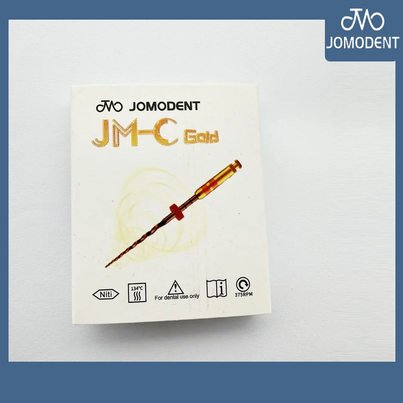 JOMO JM-C Dental Heat Activation Rotary Root Canal Endodontic Files 6Pcs/Box Flexible Dentist Materials Nickel-Titanium File
JOMO JM-C Dental Heat Activation Rotary Root Canal Endodontic Files 6Pcs/Box Flexible Dentist Materials Nickel-Titanium File