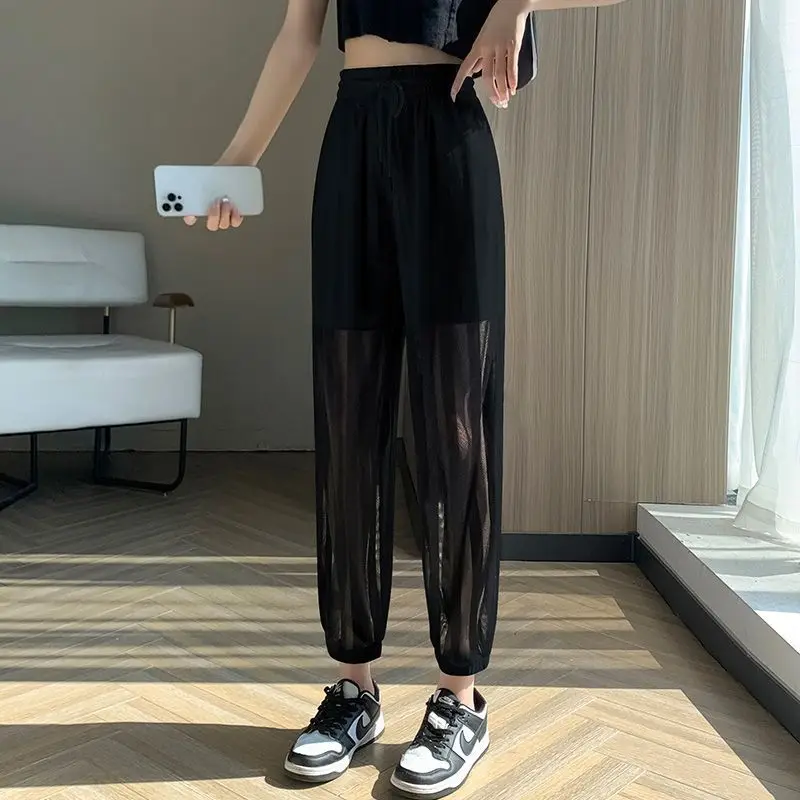 Мужские летние брюки большого размера 300 Pou Design Sense Hollow Harlan Pants Ice Silk Qui Dry, свободные утягивающие повседневные брюки
Мужские летние брюки большого размера 300 Pou Design Sense Hollow Harlan Pants Ice Silk Qui Dry, свободные утягивающие повседневные брюки