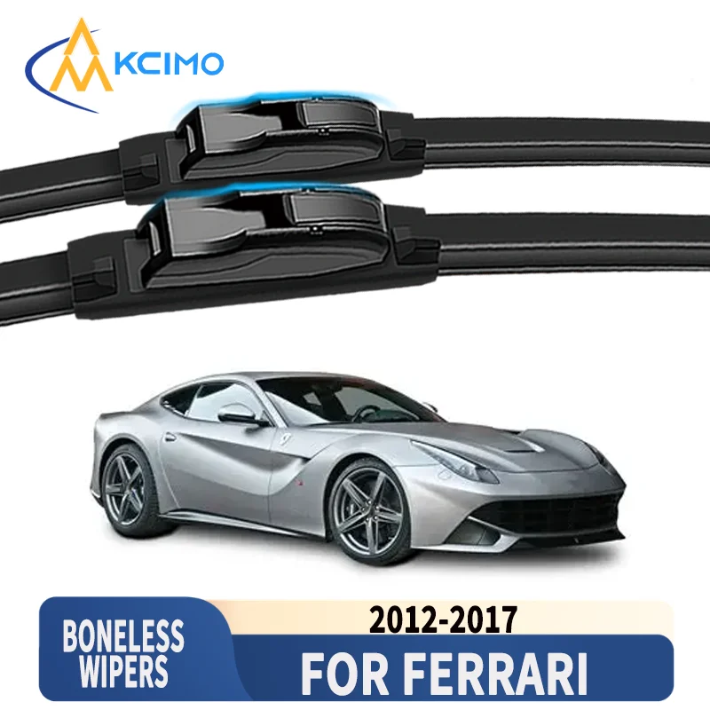 Natural Rubber Windshield Wipers High Performance Long-Lasting Auto Front Windshield Wiper Set for Ferrari F12 2012-2017
Natural Rubber Windshield Wipers High Performance Long-Lasting Auto Front Windshield Wiper Set for Ferrari F12 2012-2017