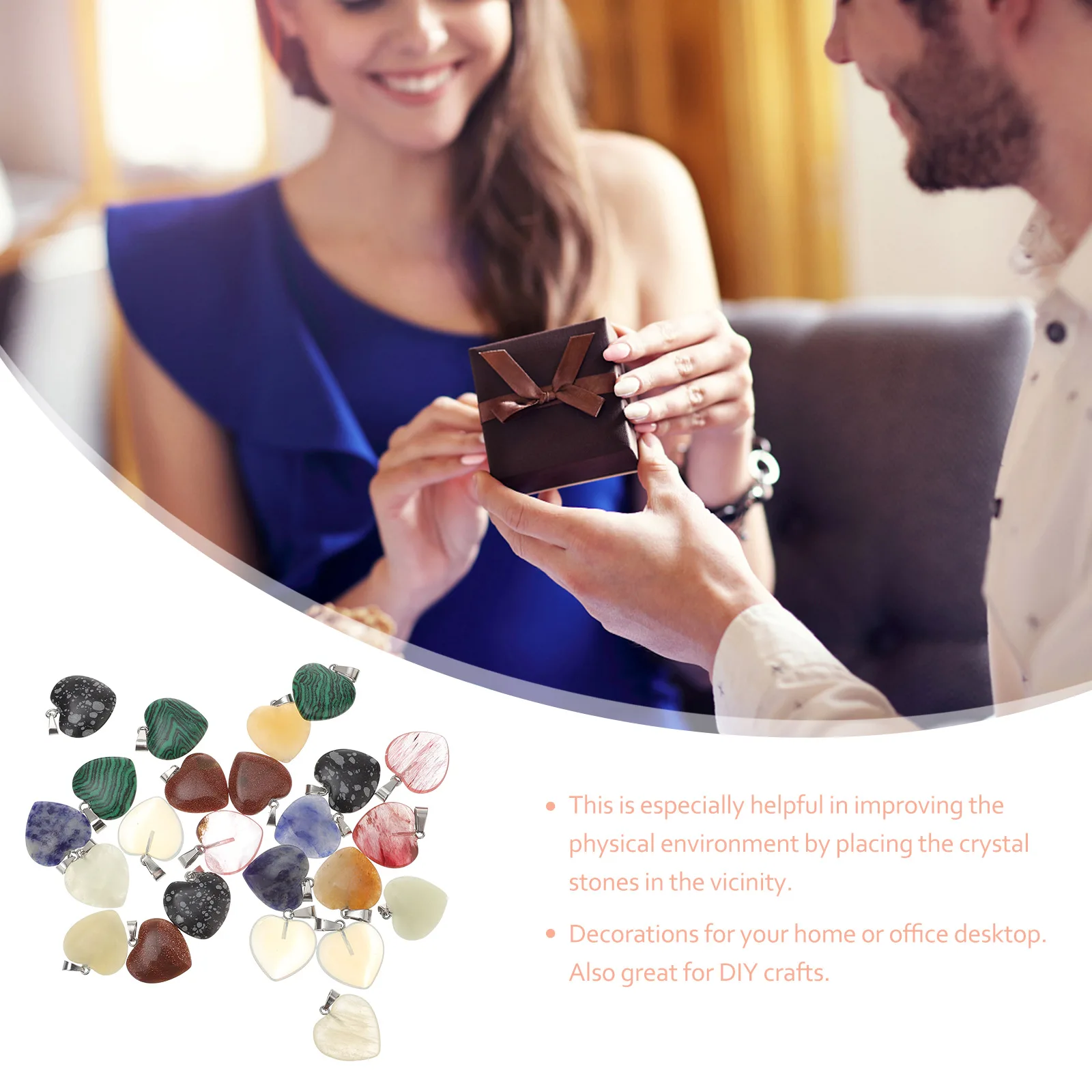 24 Pcs Decor Decorations Heart Shape Crystals Lighthouse Colorful Shaped Charms
24 Pcs Decor Decorations Heart Shape Crystals Lighthouse Colorful Shaped Charms