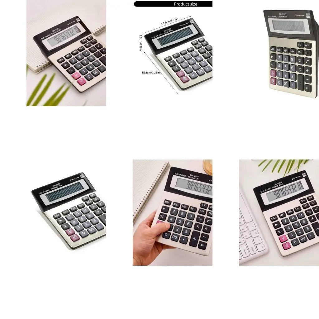 R53C Calculator Featuring Large Screen and Comfortable Buttons Multi Function for Daily Calculations
R53C Calculator Featuring Large Screen and Comfortable Buttons Multi Function for Daily Calculations