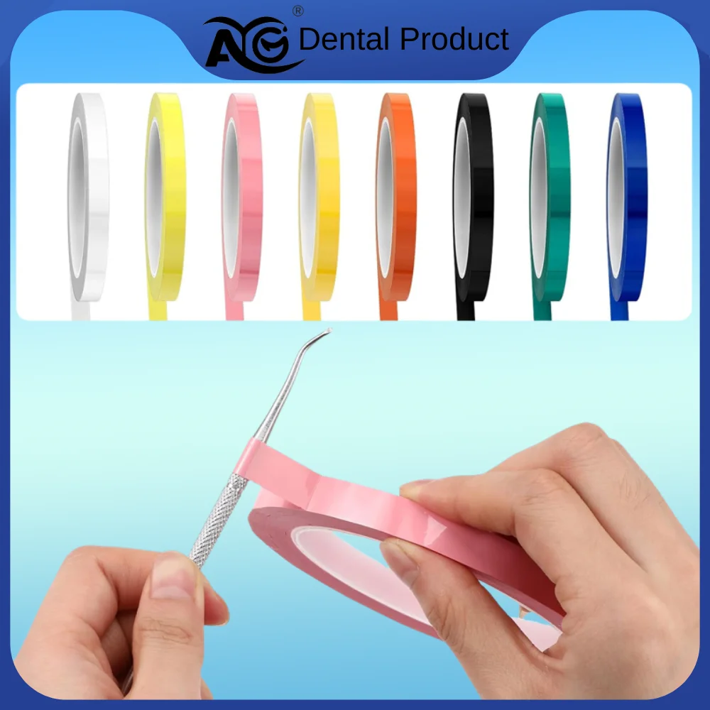 AG 1Rolls 5mm Colorful Dental Instruments Identification Tape 66m Length High Temperature Resistance 8 Color
AG 1Rolls 5mm Colorful Dental Instruments Identification Tape 66m Length High Temperature Resistance 8 Color