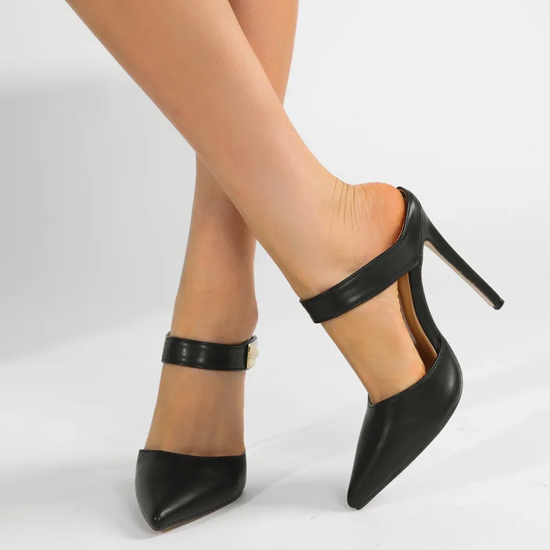2025 New Fashion Baotou Women's High heels Solid color Outdoor Sexy party Stiletto high heels Women's sandals plus size 43
2025 New Fashion Baotou Women's High heels Solid color Outdoor Sexy party Stiletto high heels Women's sandals plus size 43