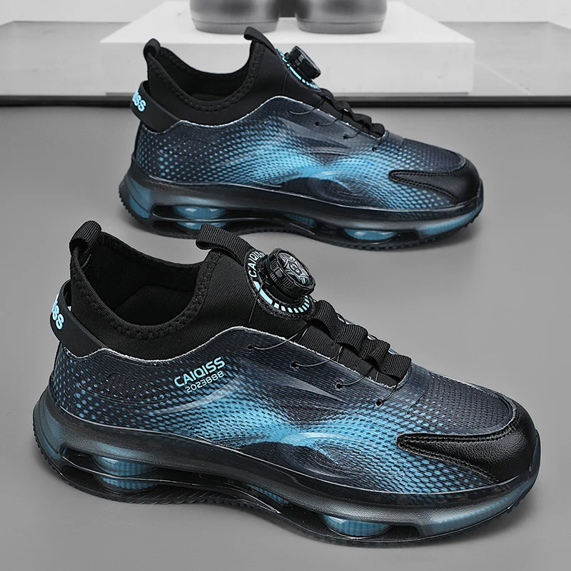 Men Sport Shoes Fashion Rotating Button Men Casual Shoes Women Comfortable Air Cushion Sole Street Running Shoes Male Sneakers
Men Sport Shoes Fashion Rotating Button Men Casual Shoes Women Comfortable Air Cushion Sole Street Running Shoes Male Sneakers