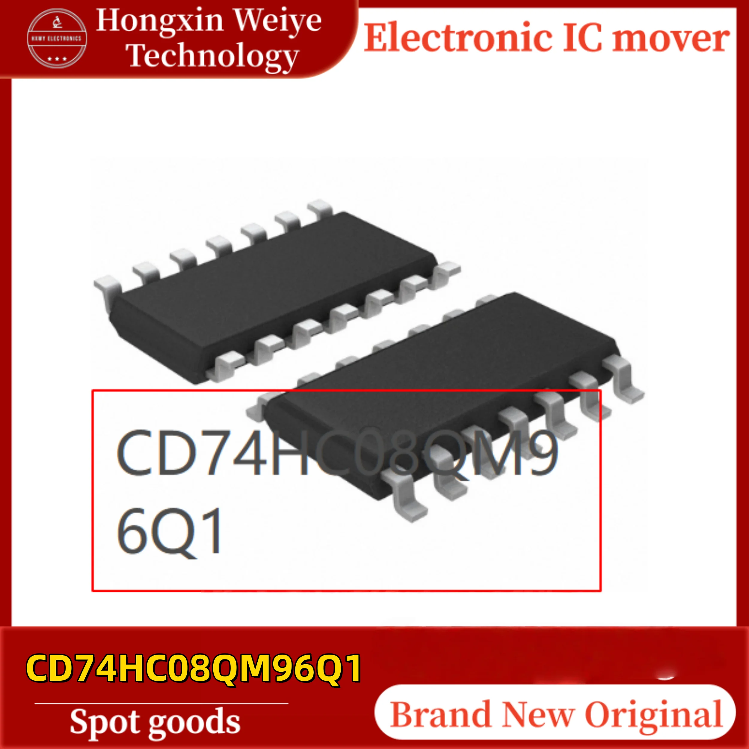10/50 PCS CD74HC08QM96Q1 HC08Q1 SOIC-14 Logic Gate IC Brand New In Stock
10/50 PCS CD74HC08QM96Q1 HC08Q1 SOIC-14 Logic Gate IC Brand New In Stock