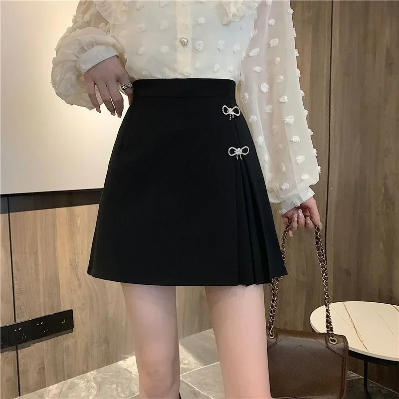 A-line Skirt 2023 High Waist Pleated Skirt Design Short Skirt Ropa Mujer Mini Skirts Clothes for Women
A-line Skirt 2023 High Waist Pleated Skirt Design Short Skirt Ropa Mujer Mini Skirts Clothes for Women