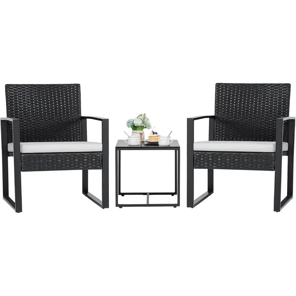 Patio Furniture Outdoor Wicker Modern Rattan Chair Conversation Sets with Coffee Table for Yard
Patio Furniture Outdoor Wicker Modern Rattan Chair Conversation Sets with Coffee Table for Yard