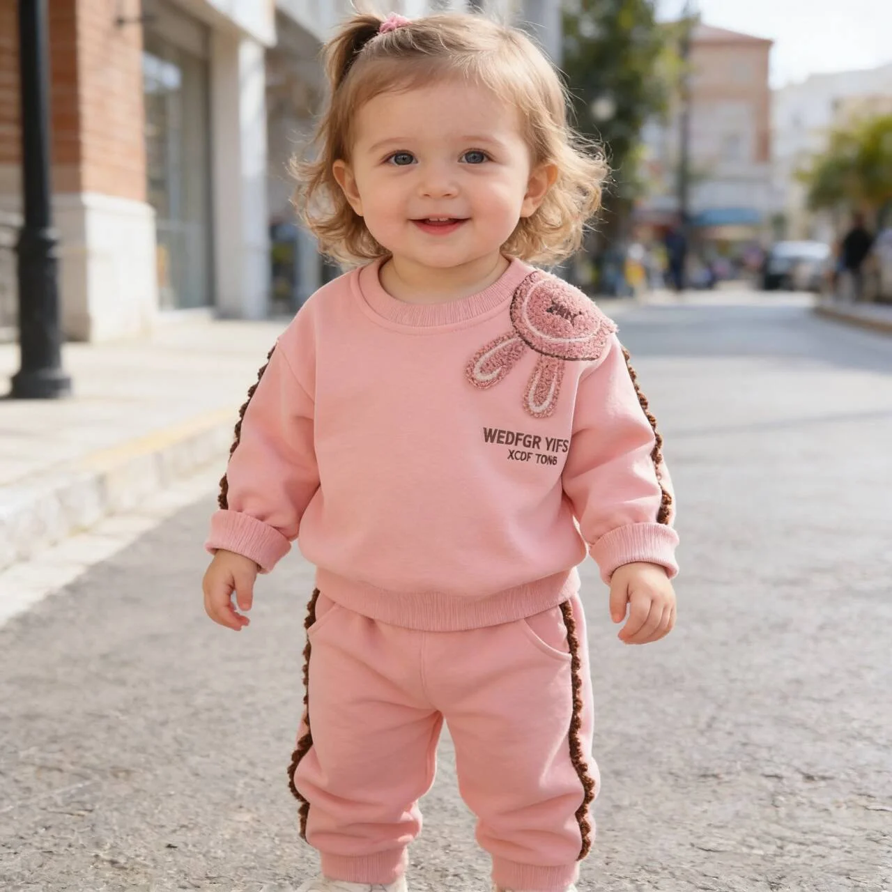 New Spring & Autumn Girls Cartoon Long Sleeve Sweatshirt Two-piece Set
New Spring & Autumn Girls Cartoon Long Sleeve Sweatshirt Two-piece Set