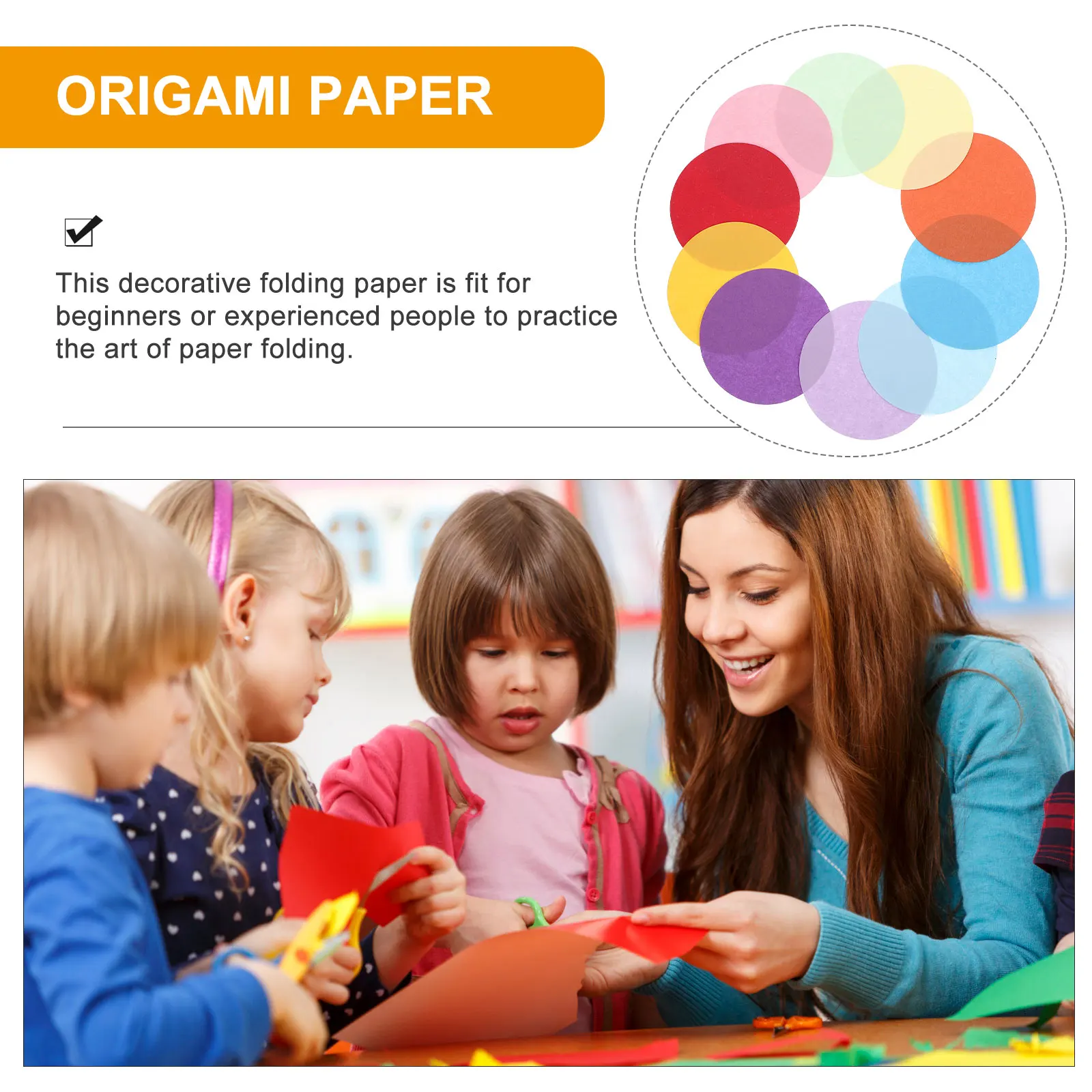 200pcs Colorful Paper Flower Balls Decorative Folding Circles Craft Origami Students Party Celebration DIY Gifts
200pcs Colorful Paper Flower Balls Decorative Folding Circles Craft Origami Students Party Celebration DIY Gifts