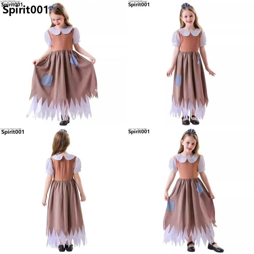 Cinderella Rags Dress Cosplay Costume for Girls Kids Princess Fairy Tale Halloween Fancy Dress Party White Snow Costume
Cinderella Rags Dress Cosplay Costume for Girls Kids Princess Fairy Tale Halloween Fancy Dress Party White Snow Costume