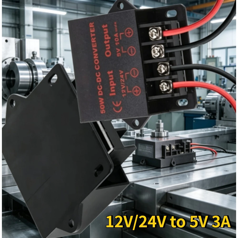 DC 12V/24V Step Down to 5V 3A Converter Voltage Regulator Buck Converter Waterproof Power Supply Transformer For boats trucks
DC 12V/24V Step Down to 5V 3A Converter Voltage Regulator Buck Converter Waterproof Power Supply Transformer For boats trucks