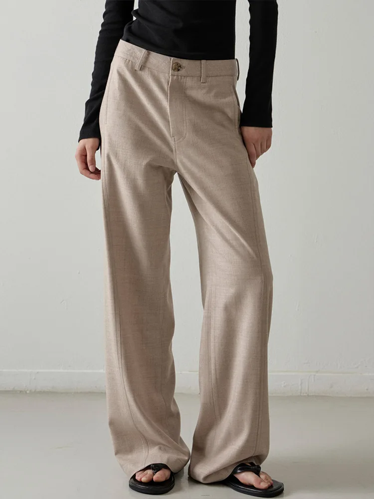 Dave&di Casual Pants For Women In Spring And Autumn High Waist Slim And Wide Leg Pants Floor Length Pants Suit Pants Floor
Dave&di Casual Pants For Women In Spring And Autumn High Waist Slim And Wide Leg Pants Floor Length Pants Suit Pants Floor