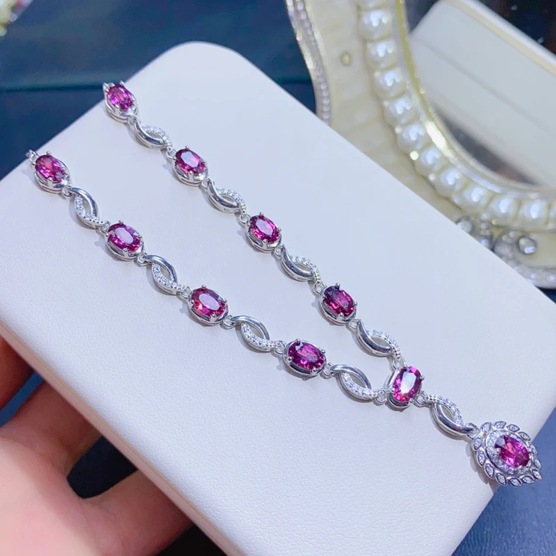 Natural Garnet pendant necklace for women silver 925 jewelry luxury gem stones 18k gold plated free shiping items
Natural Garnet pendant necklace for women silver 925 jewelry luxury gem stones 18k gold plated free shiping items