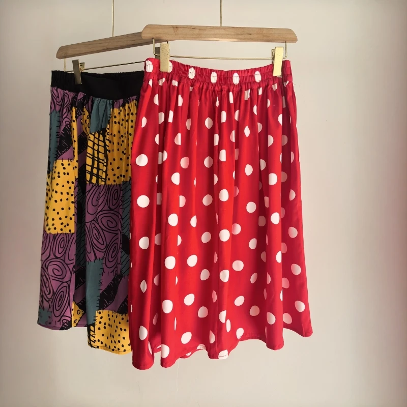 Красная хлопковая юбка в горошек с принтом, эластичная талия, винтажная лоскутная женская юбка на Хэллоуин, средняя талия, высокая талия
Красная хлопковая юбка в горошек с принтом, эластичная талия, винтажная лоскутная женская юбка на Хэллоуин, средняя талия, высокая талия
