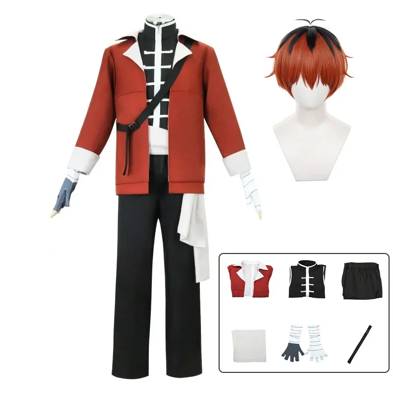 Stark Cosplay Costume Anime Frieren at the Funeral Cosplay Wig Jacket Uniform Gloves Halloween Party Men Women Role Play Outfits
Stark Cosplay Costume Anime Frieren at the Funeral Cosplay Wig Jacket Uniform Gloves Halloween Party Men Women Role Play Outfits