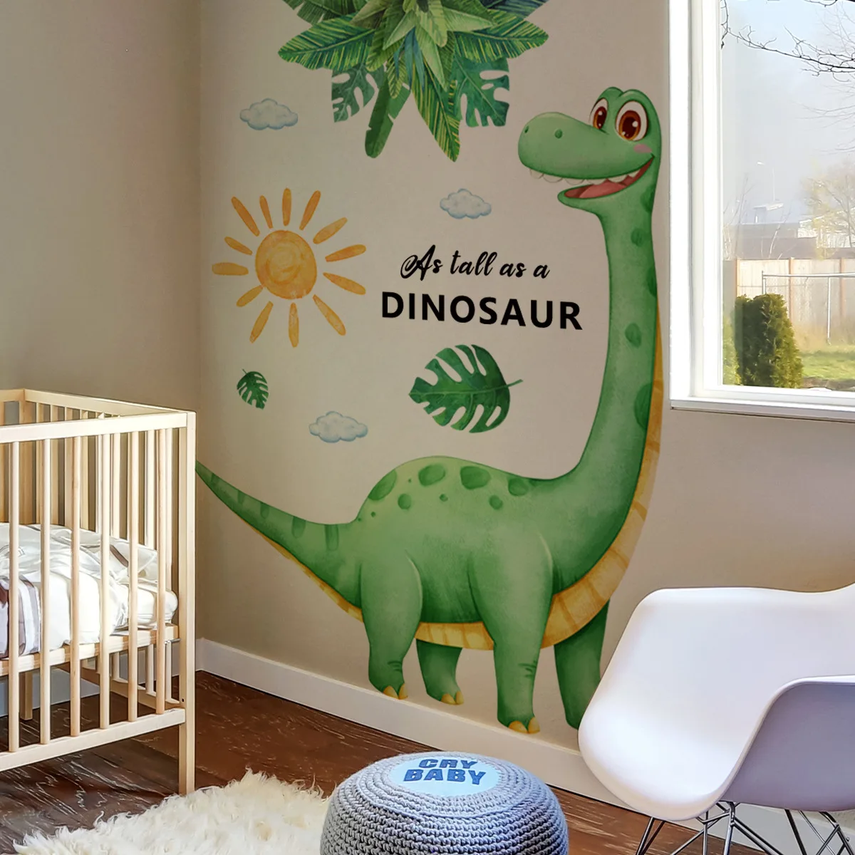 Big Size Dinosaur Wallpaper For Boy Room Decor Cute Animal Dinosaur Wall Stickers Decoration Poster Children's Room Mural Decals
Big Size Dinosaur Wallpaper For Boy Room Decor Cute Animal Dinosaur Wall Stickers Decoration Poster Children's Room Mural Decals