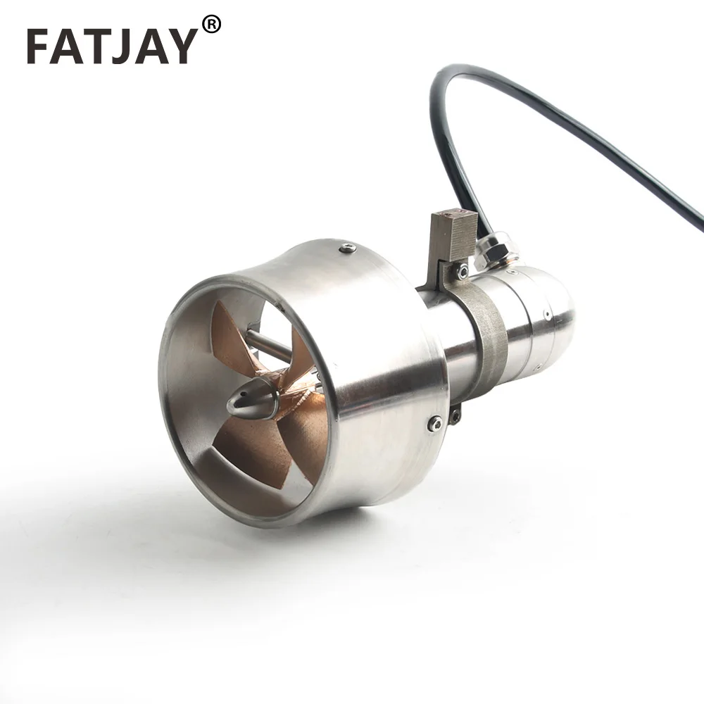 FATJAY KYI-8ET-SUP 6S 24V 9KG Thrust Underwater Thruster Waterproof Brushless Motor with Metal Propeller for E-skateboard ROV RC
FATJAY KYI-8ET-SUP 6S 24V 9KG Thrust Underwater Thruster Waterproof Brushless Motor with Metal Propeller for E-skateboard ROV RC