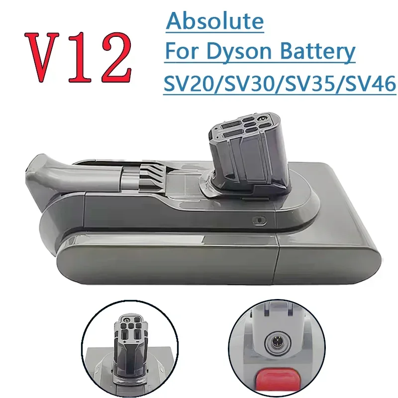 100% новый оригинальный аккумулятор 25,2 В, подходит для Dyson V12, 6000 мАч, совместимый с пылесосом SV20 SV30 SV35 SV46
100% новый оригинальный аккумулятор 25,2 В, подходит для Dyson V12, 6000 мАч, совместимый с пылесосом SV20 SV30 SV35 SV46