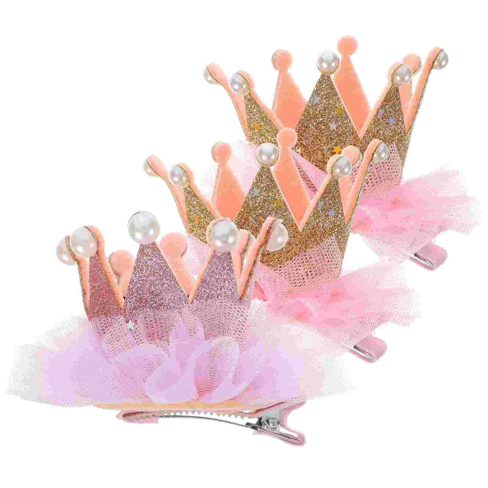 3 Pcs Golden Crown Hair Clip Pins Princess Girl Clips Headpiece Little Accessories
3 Pcs Golden Crown Hair Clip Pins Princess Girl Clips Headpiece Little Accessories