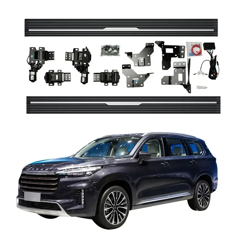 OEM Автомобильные аксессуары из алюминиевого сплава порог мощности внедорожника интеллектуальная противоскользящая нога мощности для Chery Exeed VX LX TXL 2019 +
OEM Автомобильные аксессуары из алюминиевого сплава порог мощности внедорожника интеллектуальная противоскользящая нога мощности для Chery Exeed VX LX TXL 2019 +