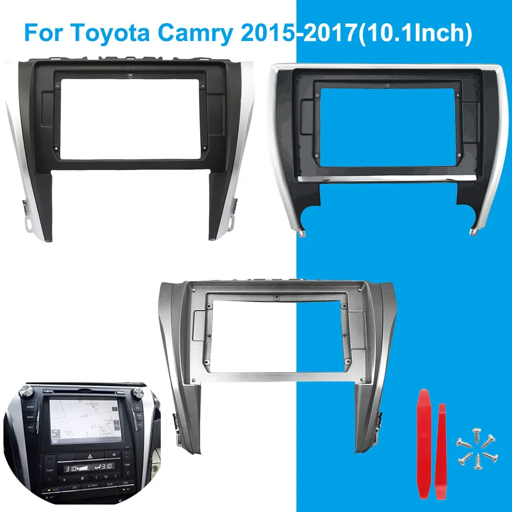 For Toyota Camry 2015-2017(10.1Inch)Car Radio Fascias Android GPS MP5 Stereo Player 2 Din Head Panel Dash Frame Installation
For Toyota Camry 2015-2017(10.1Inch)Car Radio Fascias Android GPS MP5 Stereo Player 2 Din Head Panel Dash Frame Installation