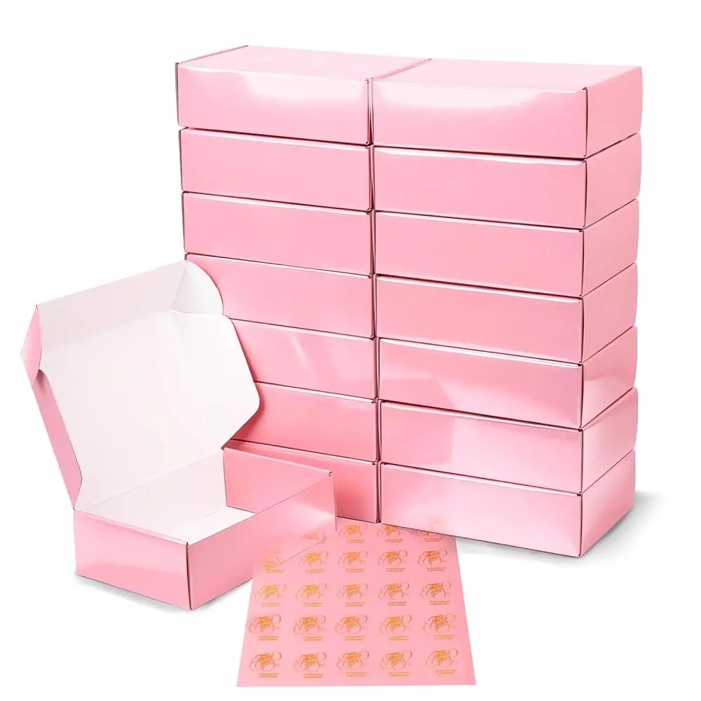 7\x5\x2\ Glossy Pink Shipping Boxes, 50 Pack Corrugated Cardboard Mailing Boxes for Small Business Packaging, Shipping Phone
7\x5\x2\ Glossy Pink Shipping Boxes, 50 Pack Corrugated Cardboard Mailing Boxes for Small Business Packaging, Shipping Phone