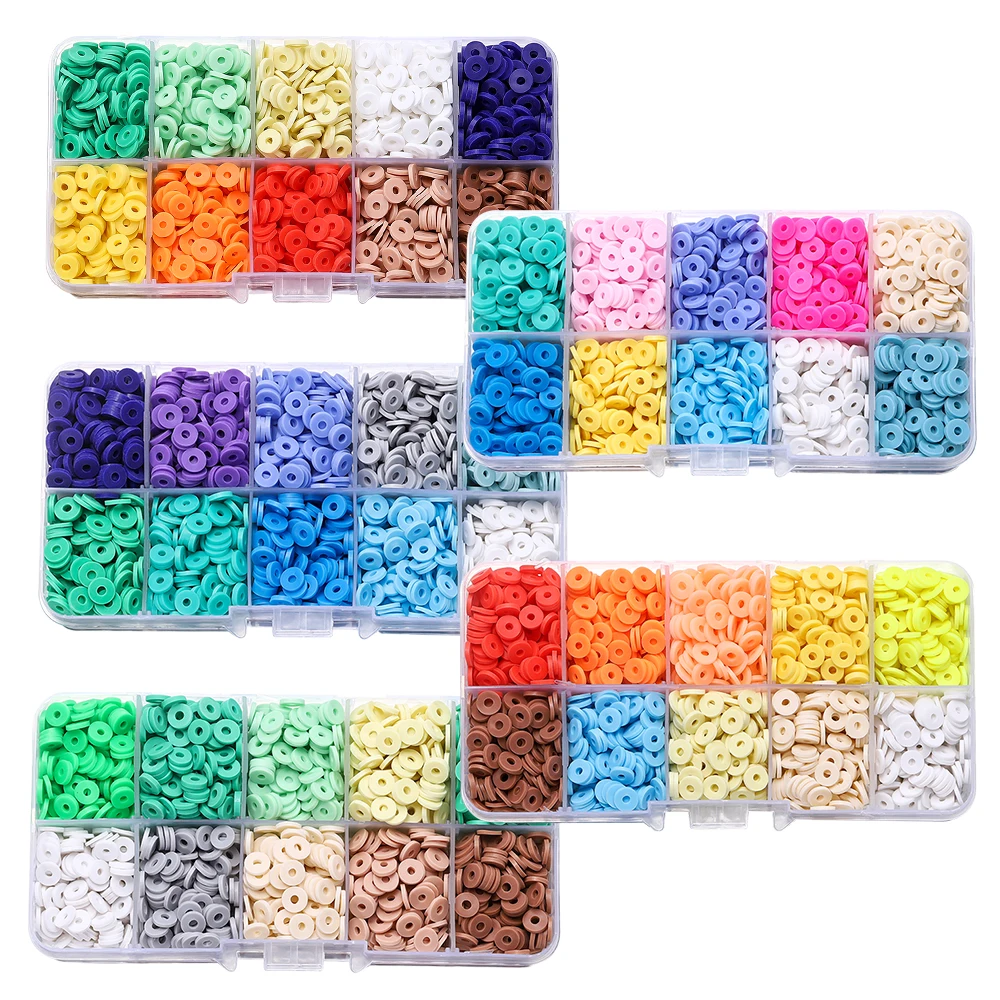 2000Pcs/Box Colorful Clay Beads Jewelry Making Kit Set Spacer Loose Bead for DIY Bracelet Necklace Jewelry Making Accessories
2000Pcs/Box Colorful Clay Beads Jewelry Making Kit Set Spacer Loose Bead for DIY Bracelet Necklace Jewelry Making Accessories