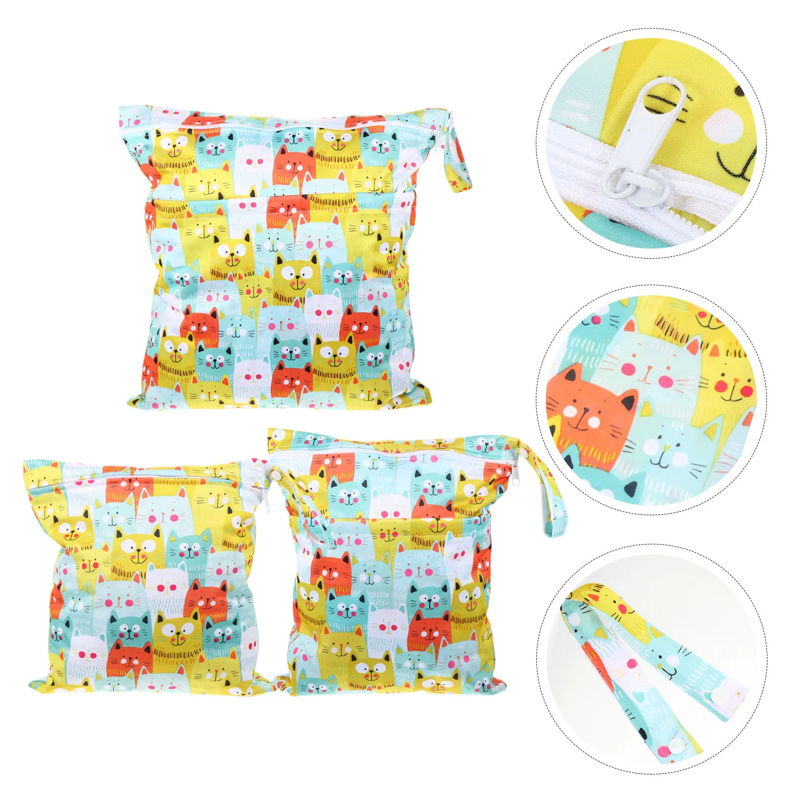 3 Pcs Diapers Storage Bag Cloth Nappy Bags Baby Wet and Wipes Pouch Changing Nursing
3 Pcs Diapers Storage Bag Cloth Nappy Bags Baby Wet and Wipes Pouch Changing Nursing