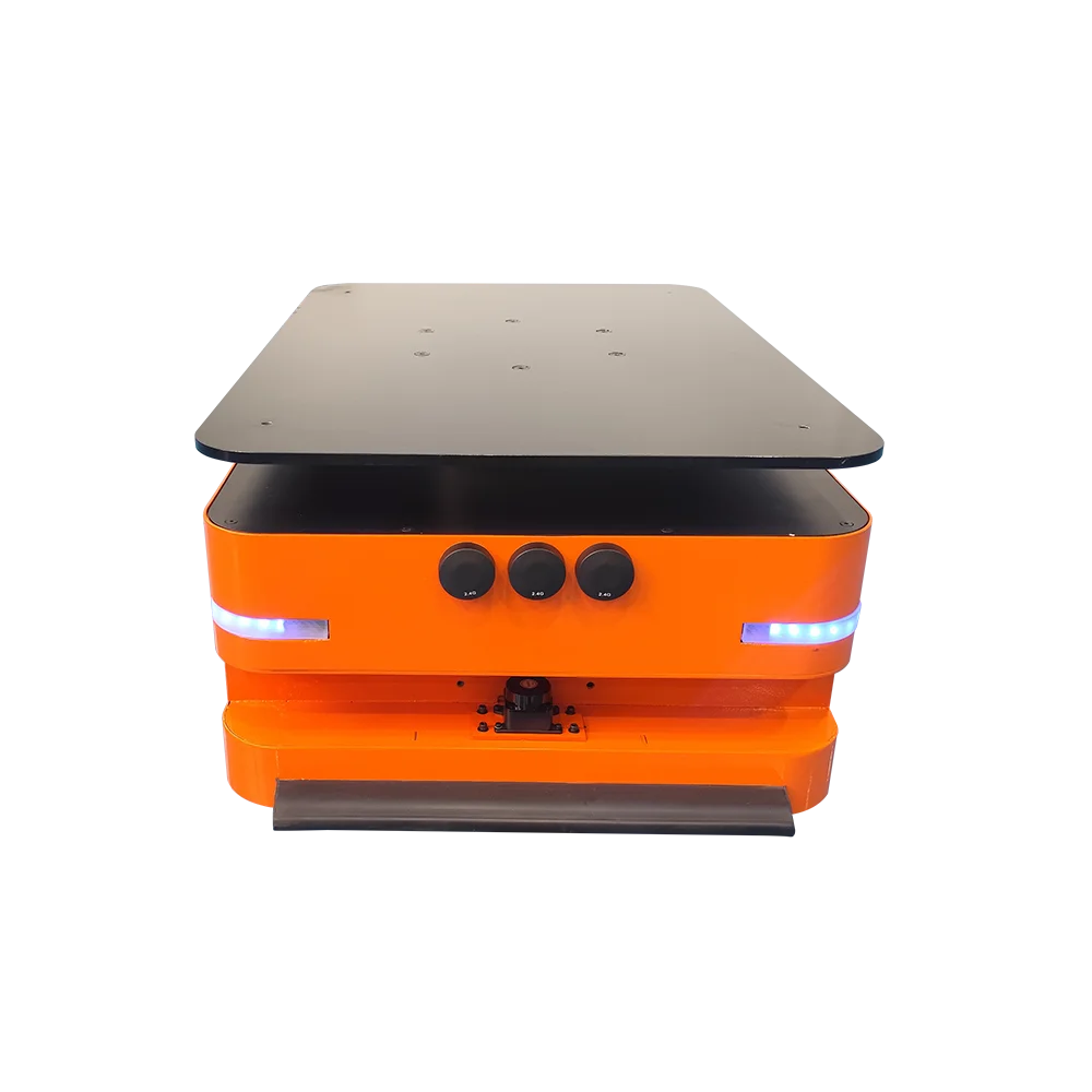 High Precision AGV Robot with 600kg Payload Capacity and Laser Obstacle Avoidance for Large Scale Warehouse Logistics Pro
High Precision AGV Robot with 600kg Payload Capacity and Laser Obstacle Avoidance for Large Scale Warehouse Logistics Pro