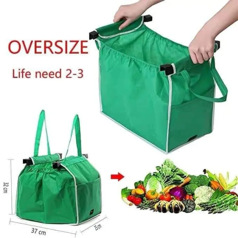 Green Reusable Grocery Bag,Non-woven Tote Shopping Storage Bags,Portable Foldable Eco-Friendly Utility Organizer,Large Capacity
Green Reusable Grocery Bag,Non-woven Tote Shopping Storage Bags,Portable Foldable Eco-Friendly Utility Organizer,Large Capacity