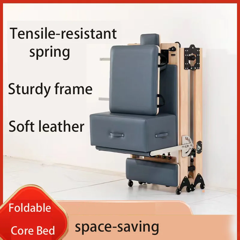 Foldable Pilates Core Bed with Adjustable Foot Height, Indoor Yoga Plastic Stretching Bed, Large Pilates Equipment
Foldable Pilates Core Bed with Adjustable Foot Height, Indoor Yoga Plastic Stretching Bed, Large Pilates Equipment