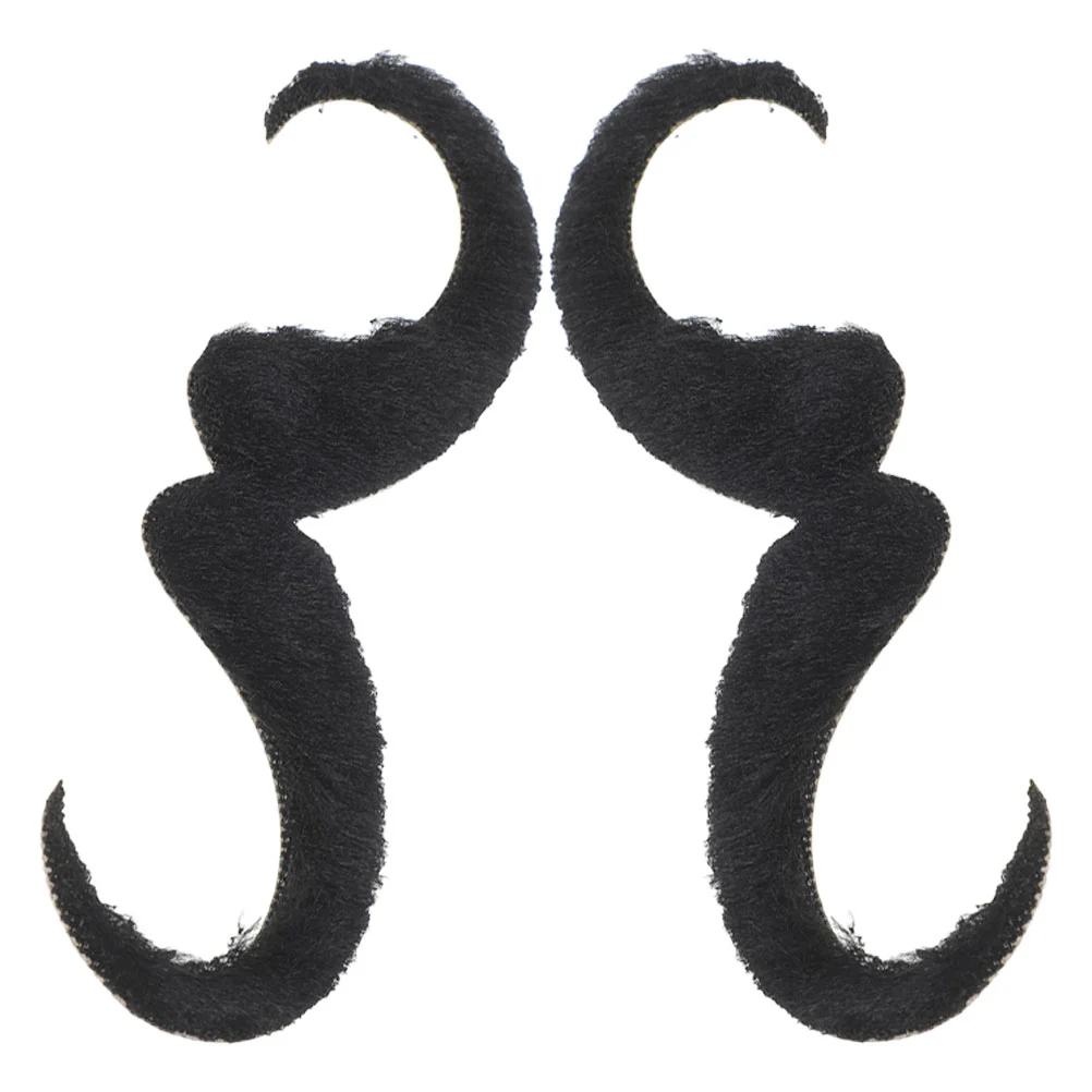 2 Pcs Stick on Fake Mustaches Beard Men Apparel Halloween Makeup Costume Props Man
2 Pcs Stick on Fake Mustaches Beard Men Apparel Halloween Makeup Costume Props Man
