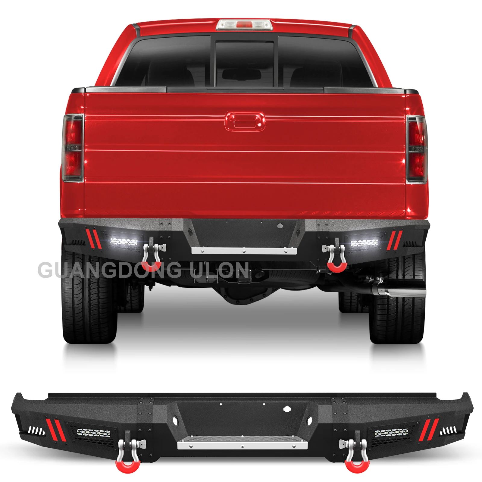 Factory Price Steel F-150 Truck Bumper Full Size Rear Bumper with Step Bar Fit 2009-2014 Ford F150 Pickup Truck Off Road Protect
Factory Price Steel F-150 Truck Bumper Full Size Rear Bumper with Step Bar Fit 2009-2014 Ford F150 Pickup Truck Off Road Protect