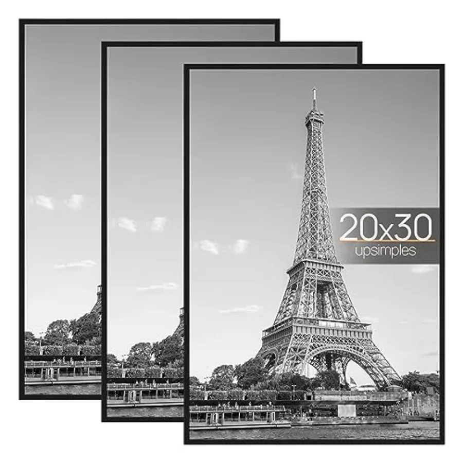 Набор из 3 рамок для картин, устойчивых к царапинам, 20 x 30 дюймов, для фотогалереи - рамки с выдвижными полосками для горизонтального или вертикального настенного крепления.
Набор из 3 рамок для картин, устойчивых к царапинам, 20 x 30 дюймов, для фотогалереи - рамки с выдвижными полосками для горизонтального или вертикального настенного крепления.