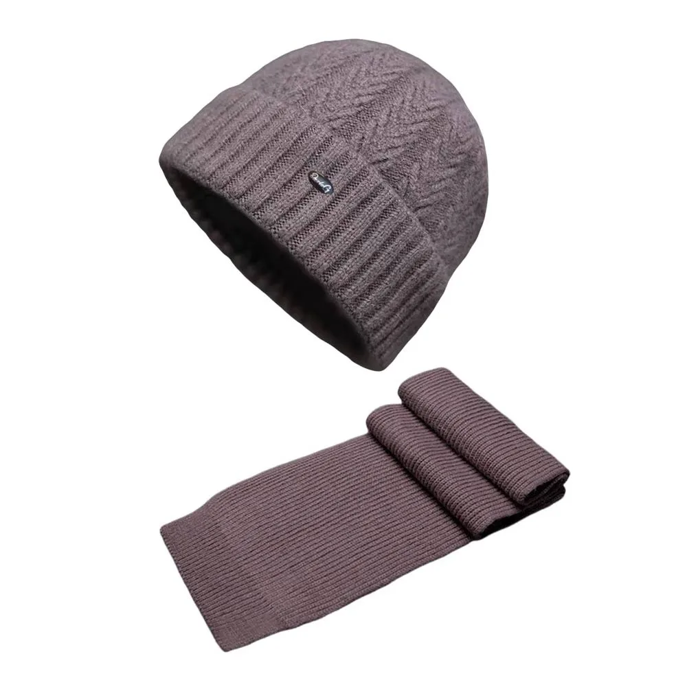 Casual Windproof Middle-aged Mother Hat Thickened Neck Warmer Hat Scarf Set Winter Warm Knitted Hat Scarf for Women
Casual Windproof Middle-aged Mother Hat Thickened Neck Warmer Hat Scarf Set Winter Warm Knitted Hat Scarf for Women