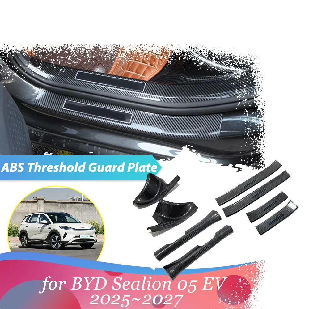 Car Welcome Pedal for BYD Sealion 05 EV 2025~2027 2026 Door Sill Threshold Guard Cover Plate Anti-scratch Sticker Accessories
Car Welcome Pedal for BYD Sealion 05 EV 2025~2027 2026 Door Sill Threshold Guard Cover Plate Anti-scratch Sticker Accessories