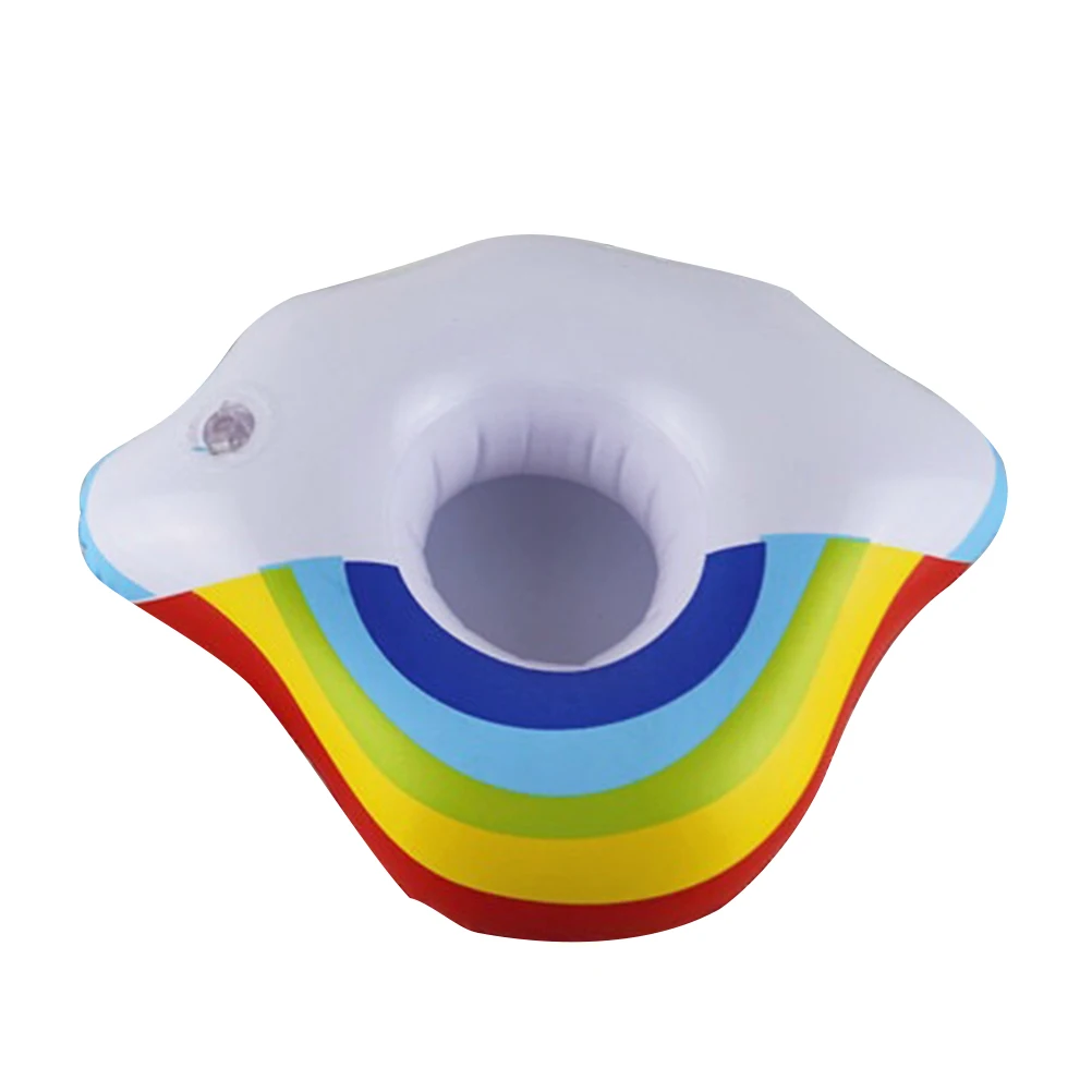 4pcs Inflatable Drink Cup Holder Rainbow Seat PVC Floating Tray Pool Accessories Beach Meeting Water Toys
4pcs Inflatable Drink Cup Holder Rainbow Seat PVC Floating Tray Pool Accessories Beach Meeting Water Toys