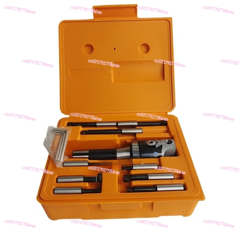 Boring Machine Set for Ordinary Milling Machine Includes F1-12 Head 50mm Tool Holder, Rod Complete Set
Boring Machine Set for Ordinary Milling Machine Includes F1-12 Head 50mm Tool Holder, Rod Complete Set