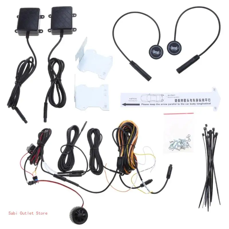 Car Blind SpotsMonitoring Safe Driving Hazard Warning Reversing Remind Obstacles
Car Blind SpotsMonitoring Safe Driving Hazard Warning Reversing Remind Obstacles